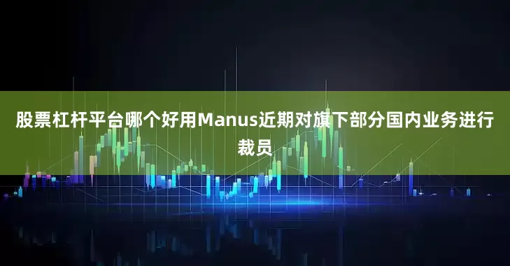 股票杠杆平台哪个好用Manus近期对旗下部分国内业务进行裁员
