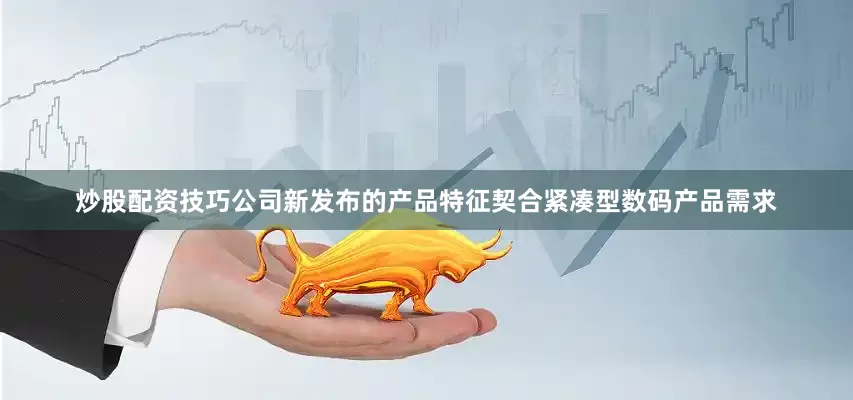 炒股配资技巧公司新发布的产品特征契合紧凑型数码产品需求