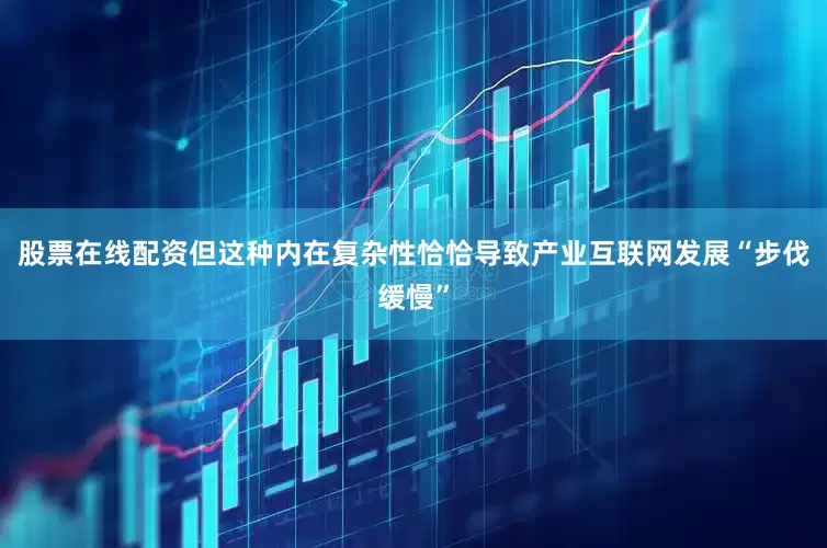 股票在线配资但这种内在复杂性恰恰导致产业互联网发展“步伐缓慢”